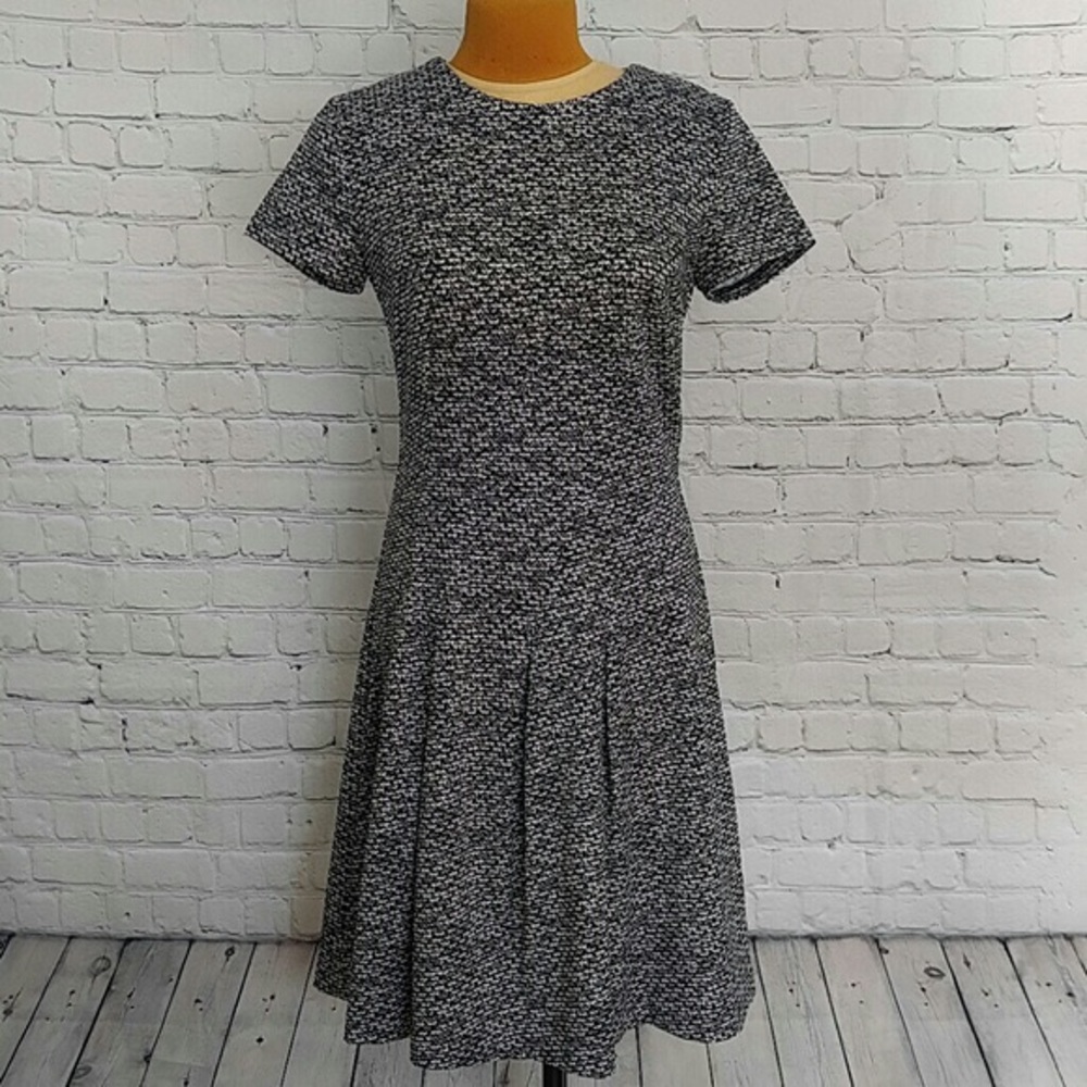 Michael Kors Print Fit & Flare Dress